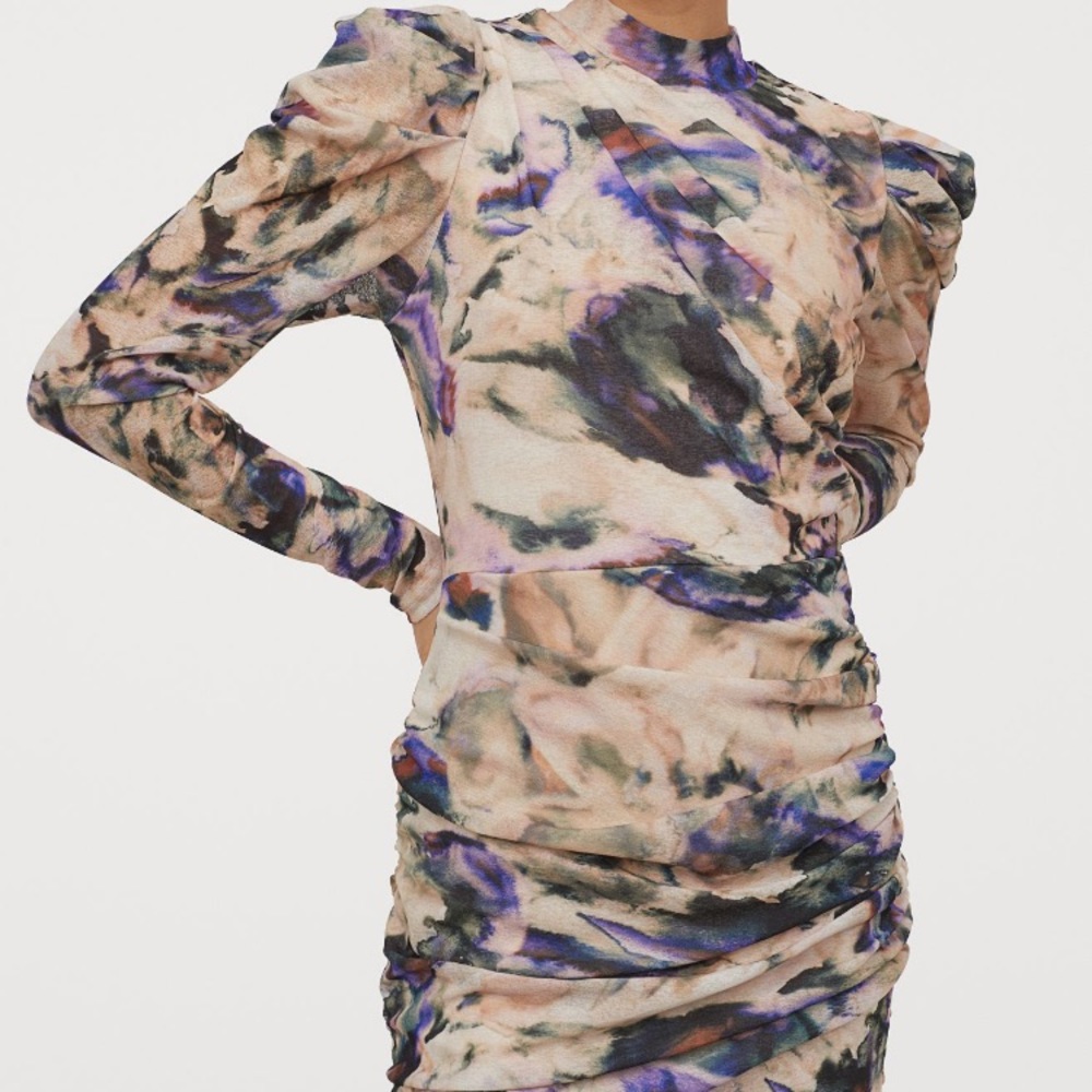 Abstract mini dress